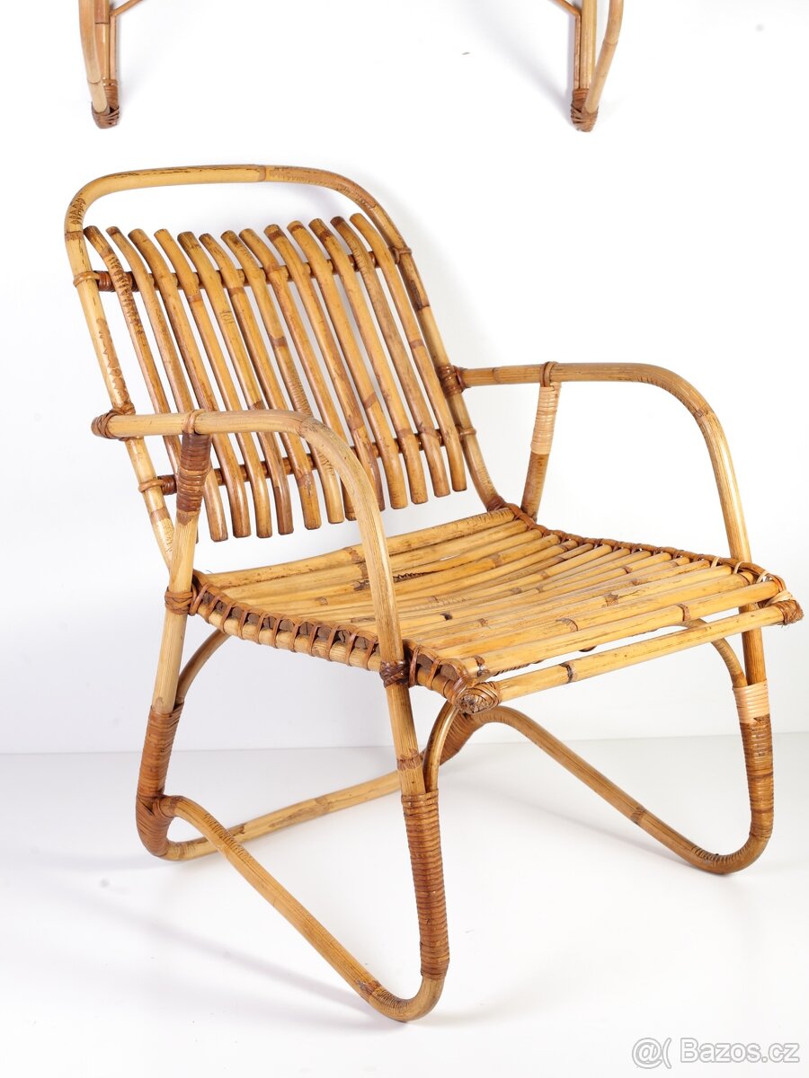 Ratanové Křeslo ULUV Restaurováno - 15