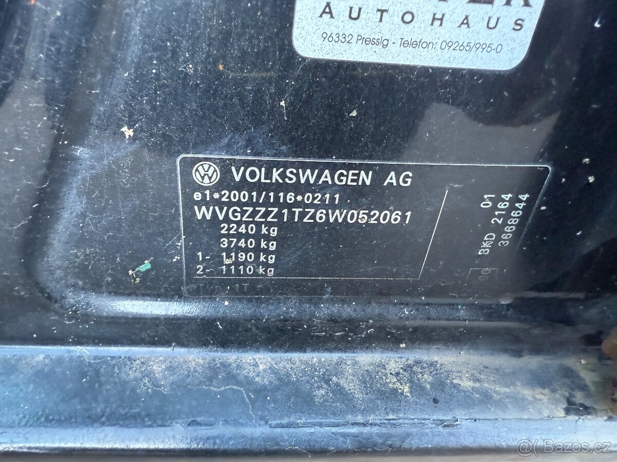 Volkswagen Touran 1.9tdi 77kw - 15