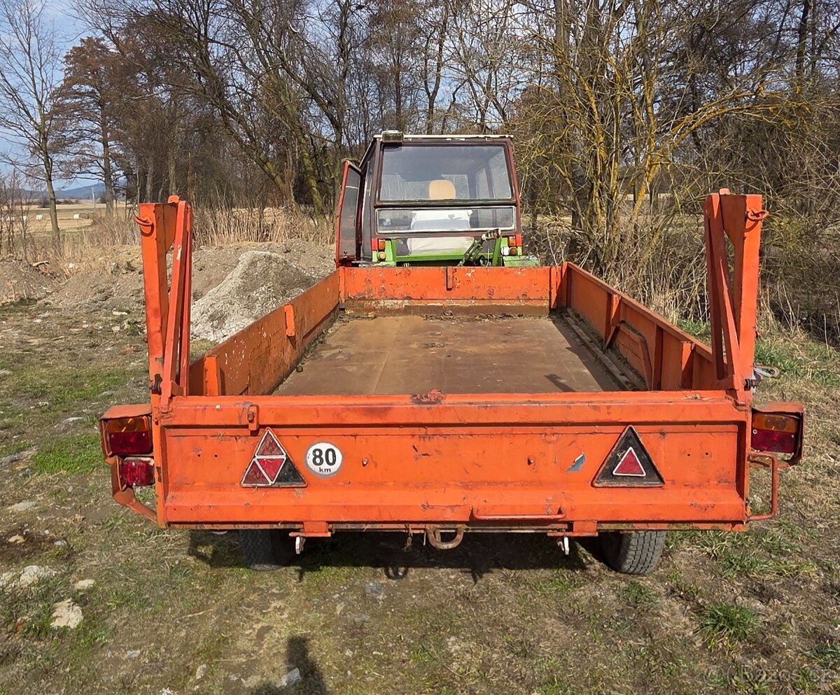 Prodám traktor domácí výroby, motor Žigul - 15
