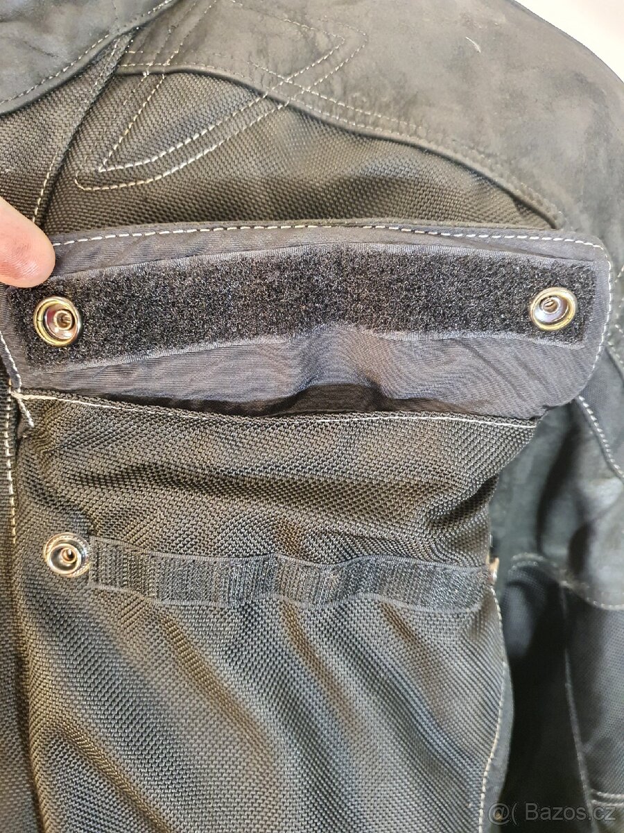 Mohawk MVS-1 Kůže Textil bunda na moto BMW V. 3XL - 15