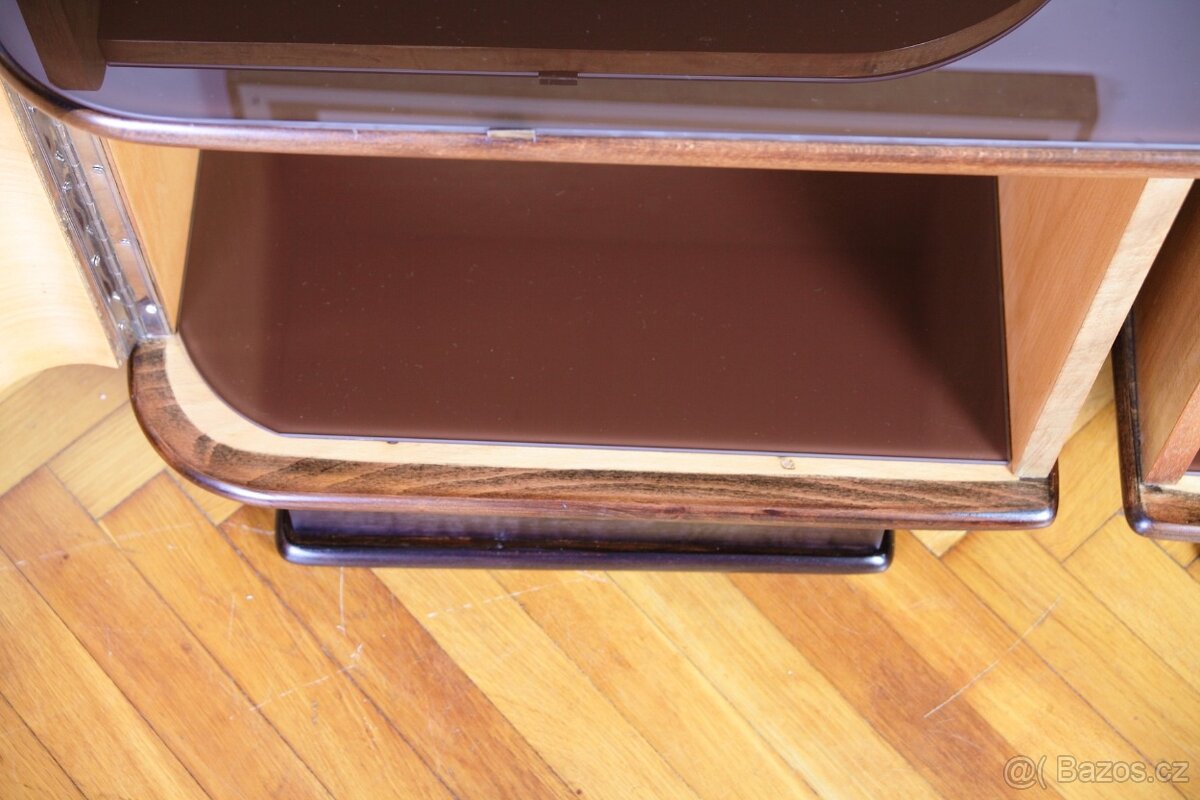 Noční Stolky Ořech Renovace - 15