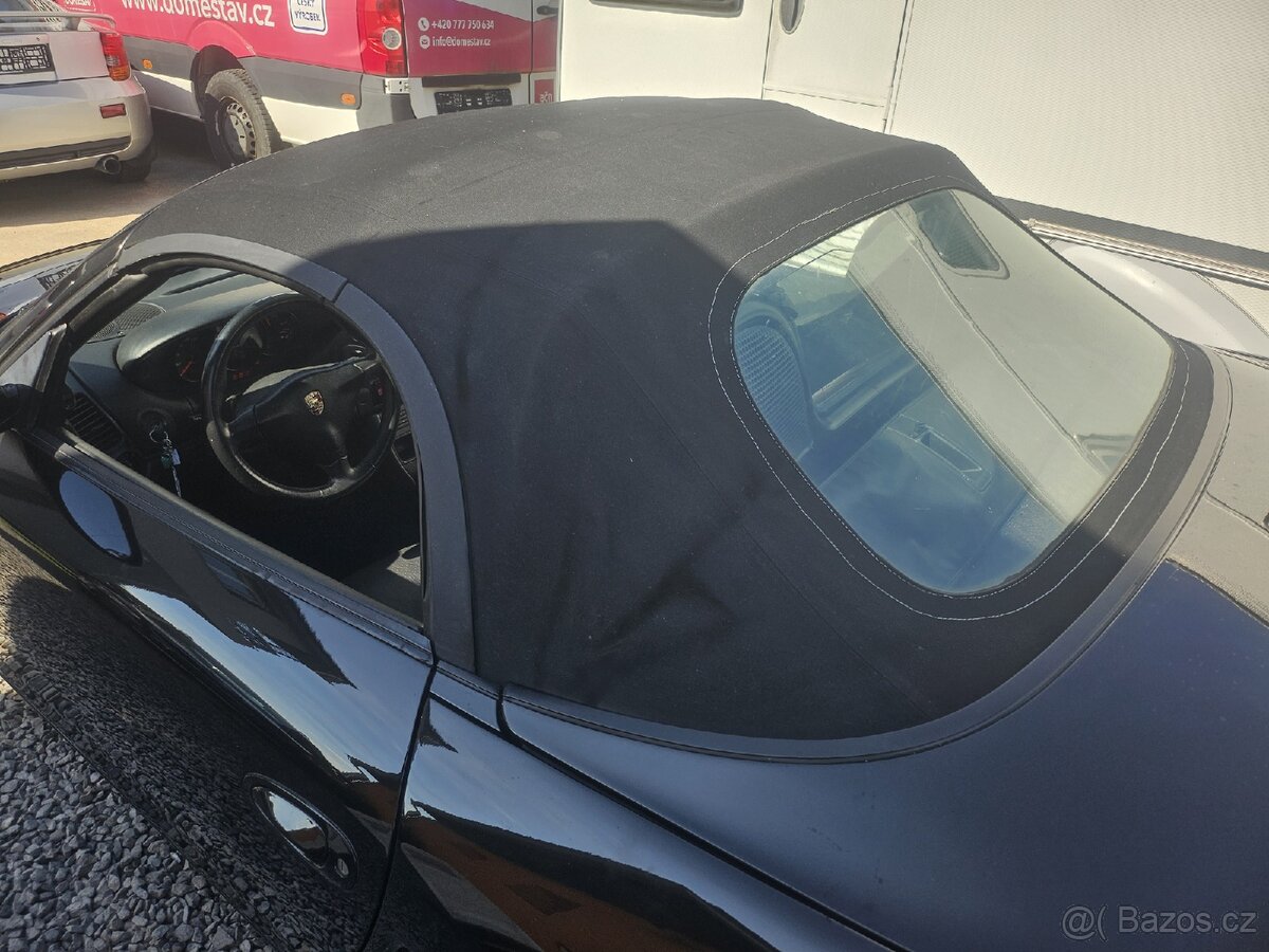 Porsche Boxter 986 černa perlet,Hardtop - 15