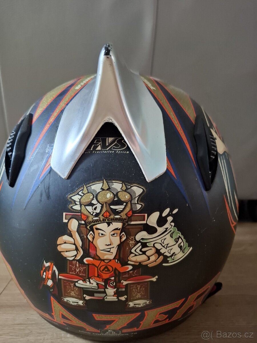 Stefan Everts Lazer retro helmy - 15