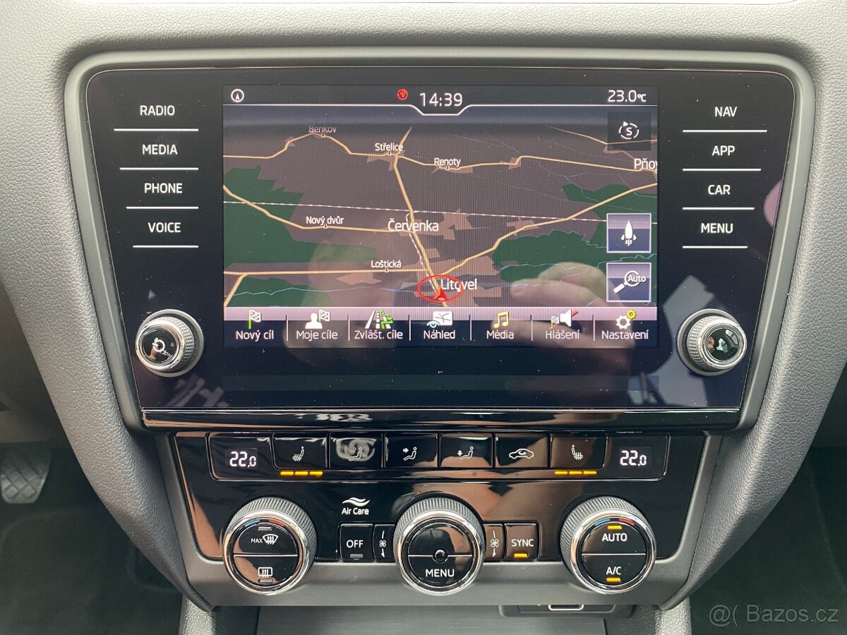 Škoda Octavia, 1.4 TSI 110kW - 1xMAJ. - NAVI - 15