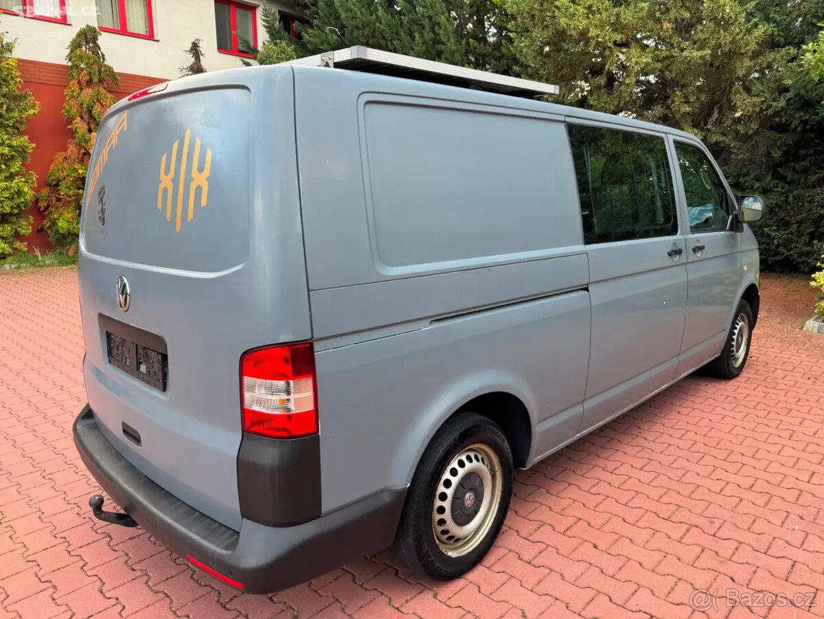 VW T5 Transporter 2.0 TDI Long,2015,Webasto,Solár,Tažné,Obyt - 15