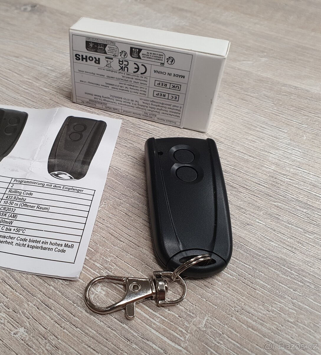 KOMPATIBILNÍ DÁLKOVÉ OVLÁDÁNÍ POHONU ruzne ZNAČKY. - 15