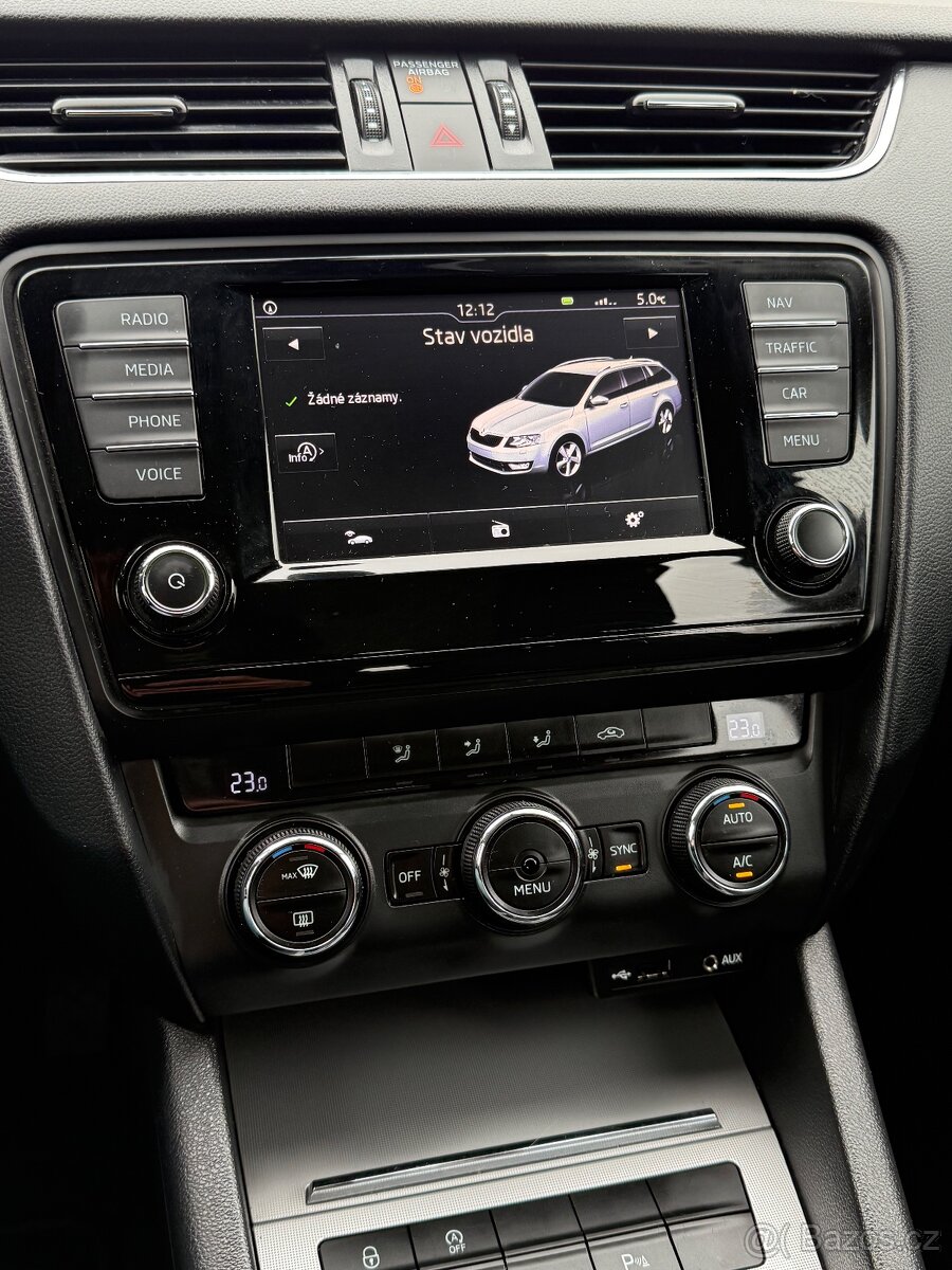 Škoda Octavia • 1.6 TDI 81 kW • 2016 • 2 x klíč • NOVÁ STK • - 15