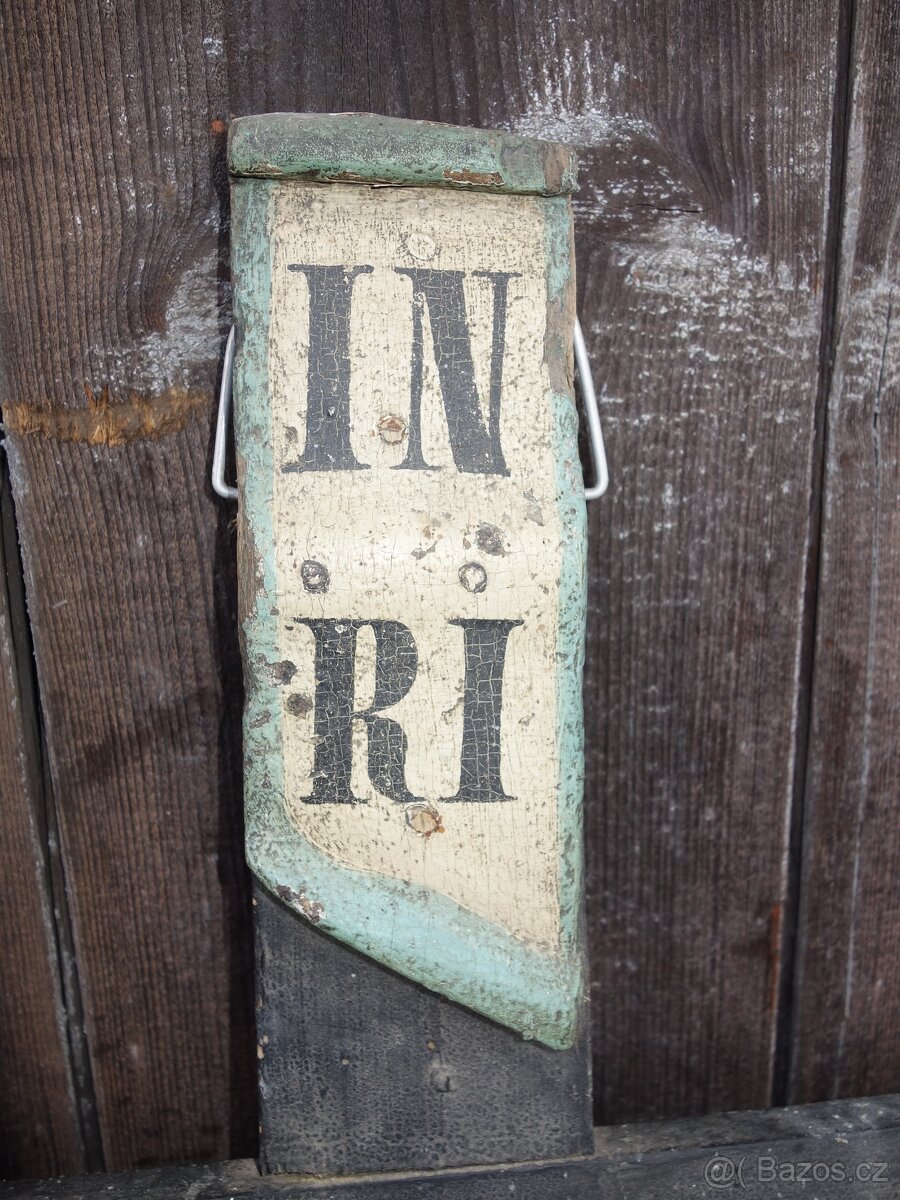 Starý Kristus dřevěný , super model - 15