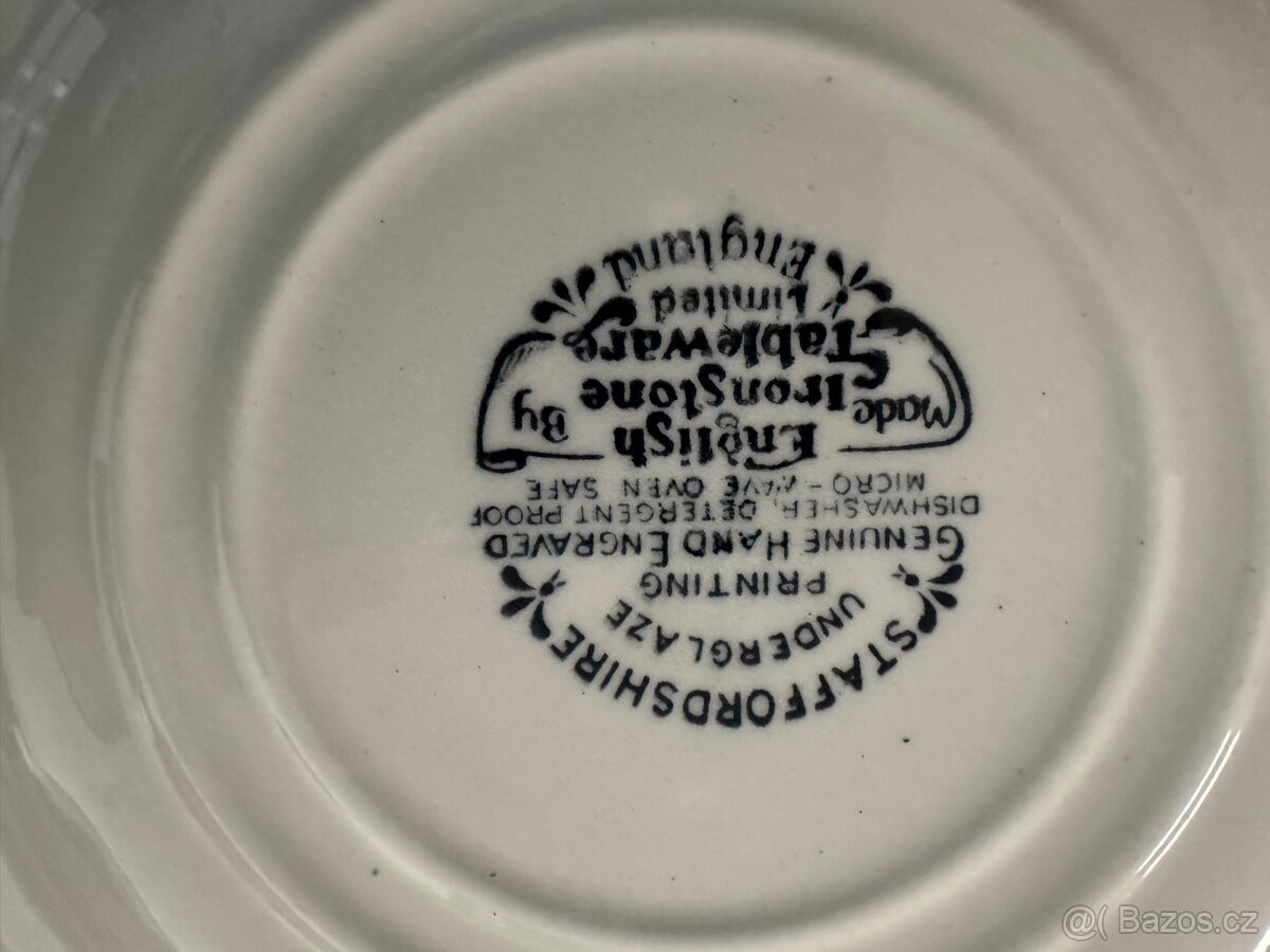 Starožitný anglický porcelán - 15