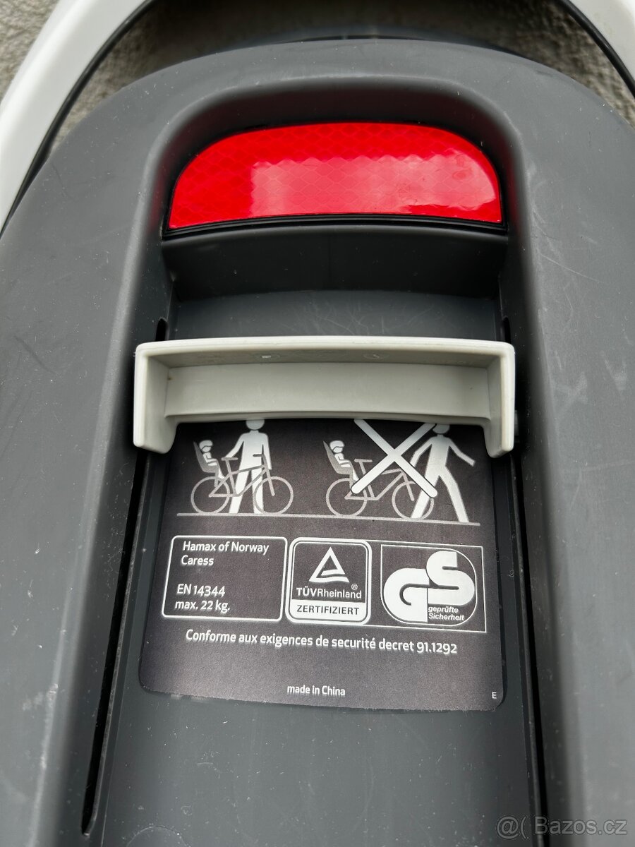 Dětská cyklo sedačka Hamax Caress - 15