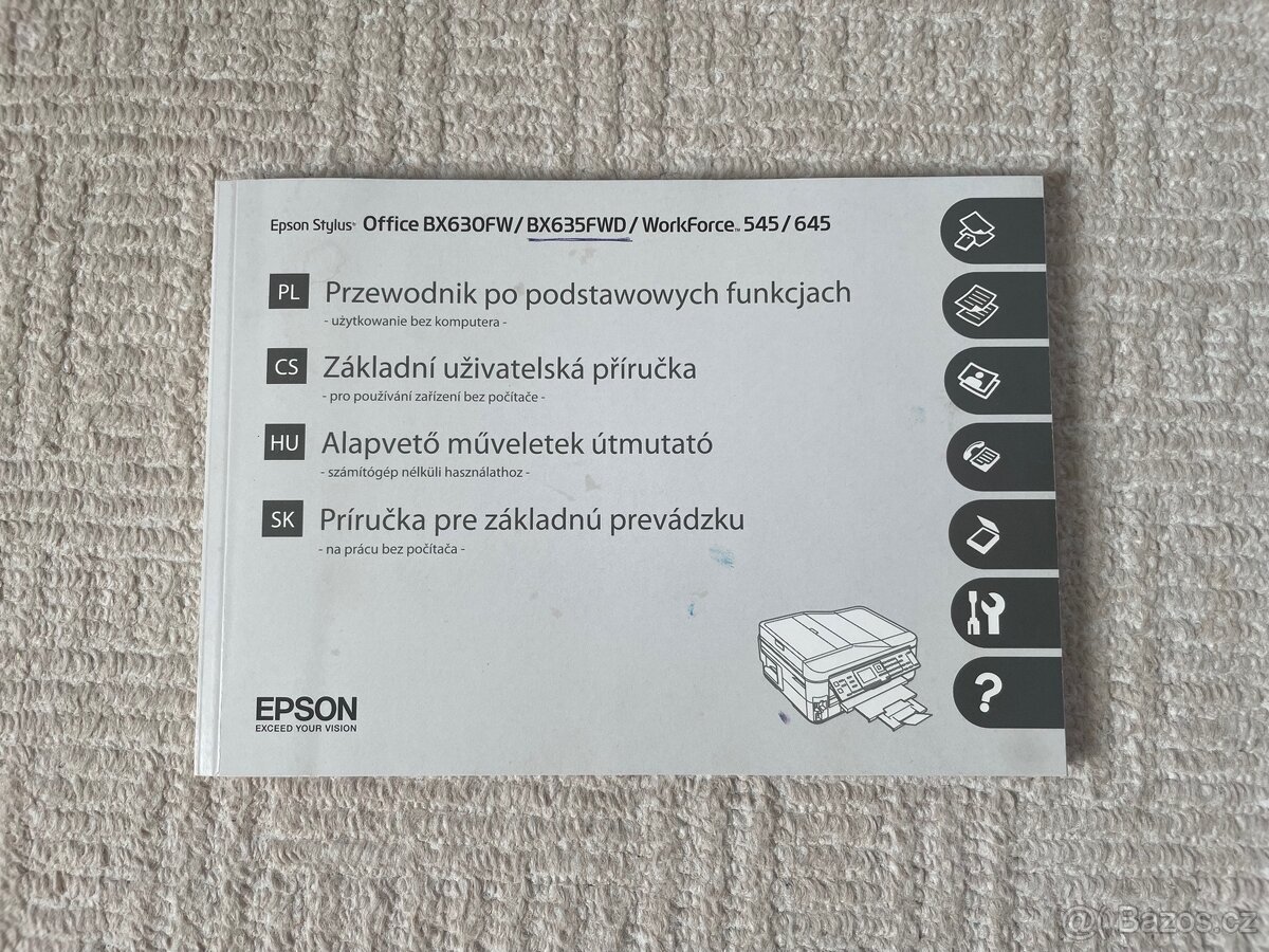 Multifunkční tiskárna Epson Stylus Office BX635FWD - 15