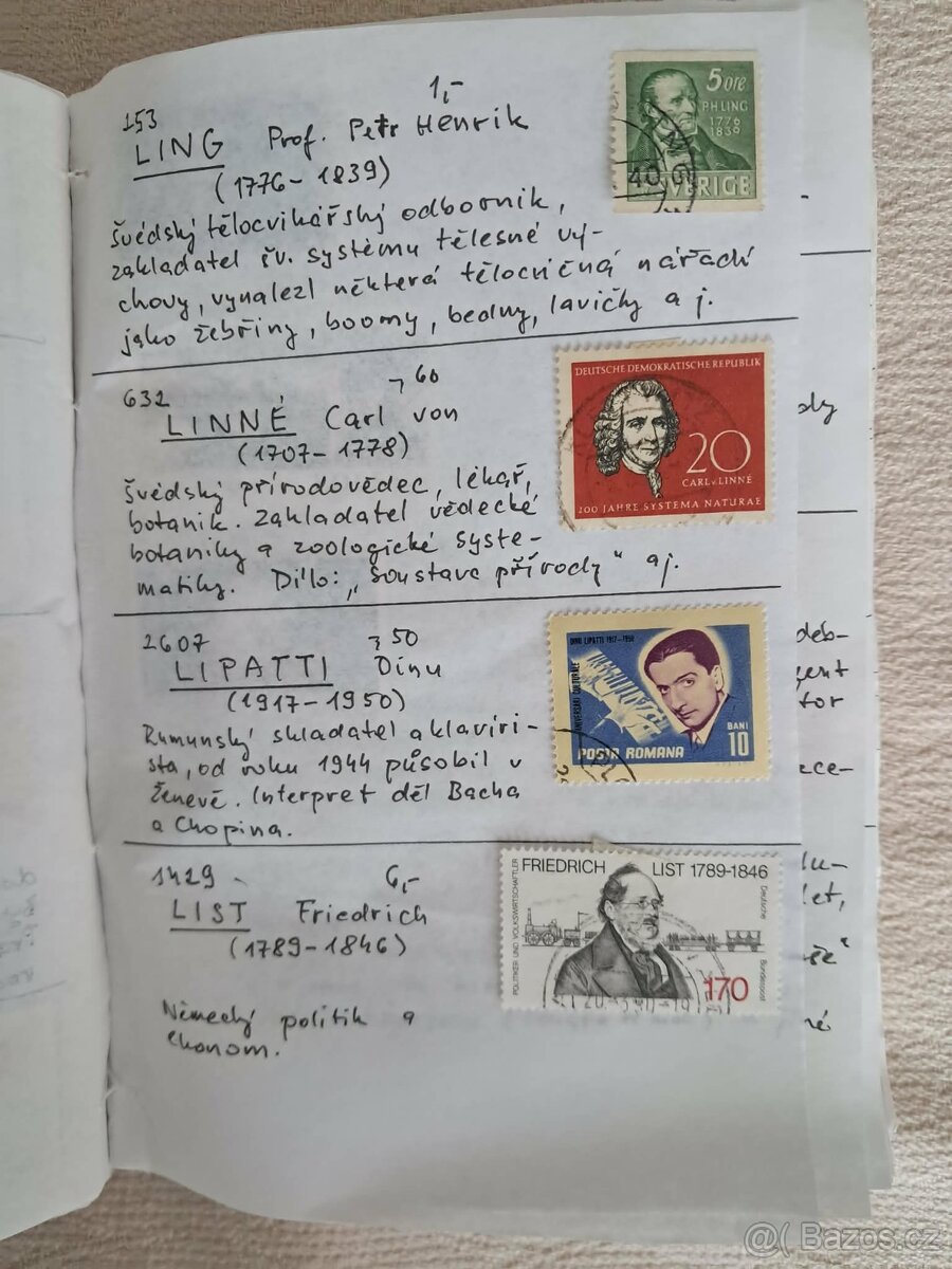 Osobnosti na známkach - 15