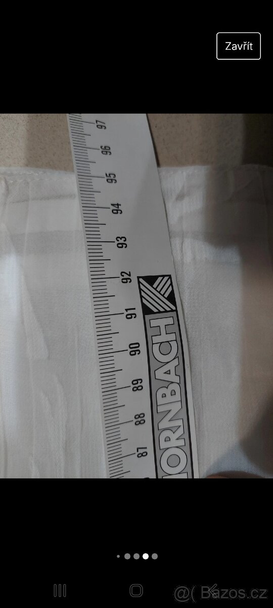 Bílé šaty na úzká ramínka. Vhodné i jako večerní. - 15