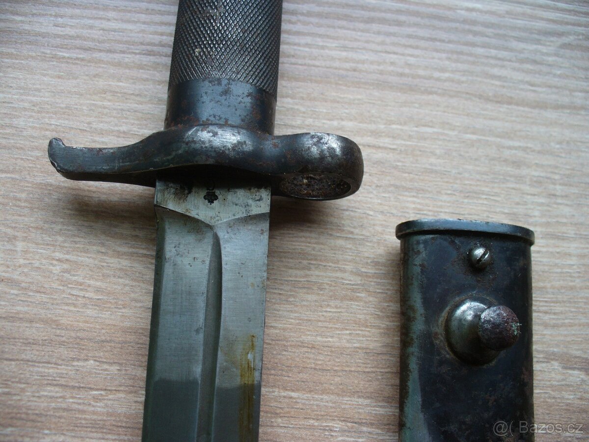 Stary-krasny svedsky bajonet-ORIGINAL. - 15