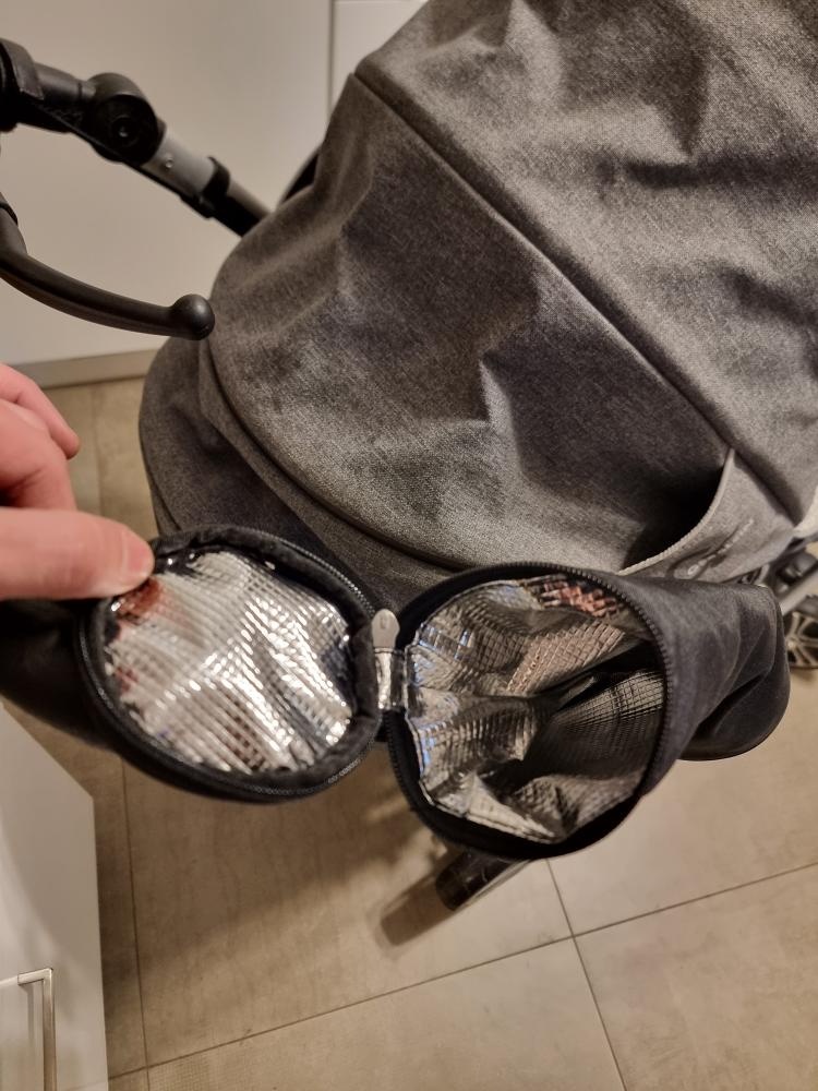 SLEVA-Kočárek Gesslein F6 Air+ ,kožené madlo, C1-Lift taška - 15