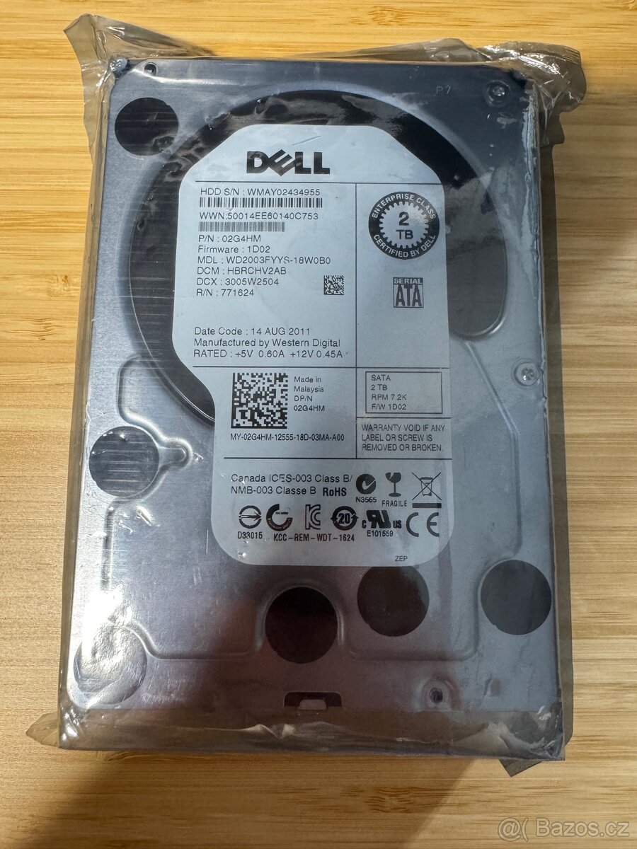 HDD disky Synology / Western Digital / Seagate / Dell - 15