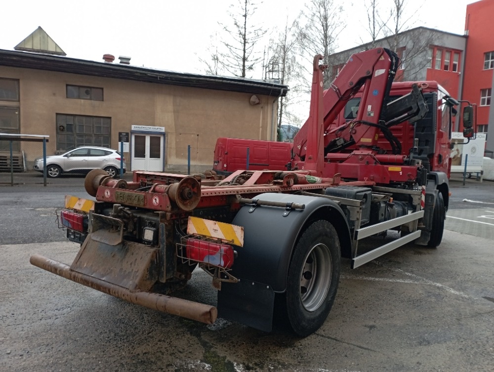 Prodám MAN TGM 18.290 kontejner +hydraulická ruka Amco Veba - 15