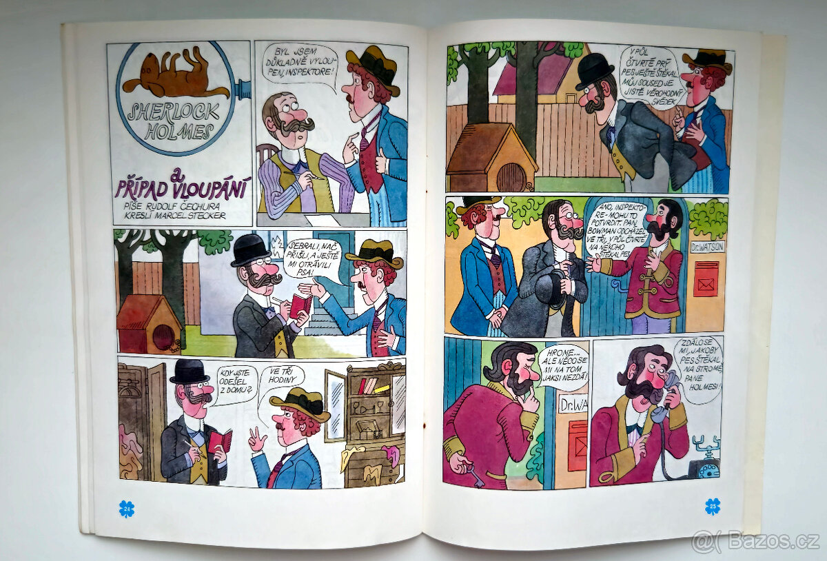 Čtyřlístek č. 130 - Ostrov delfínů - Original - NELUŠTĚNÝ - 15