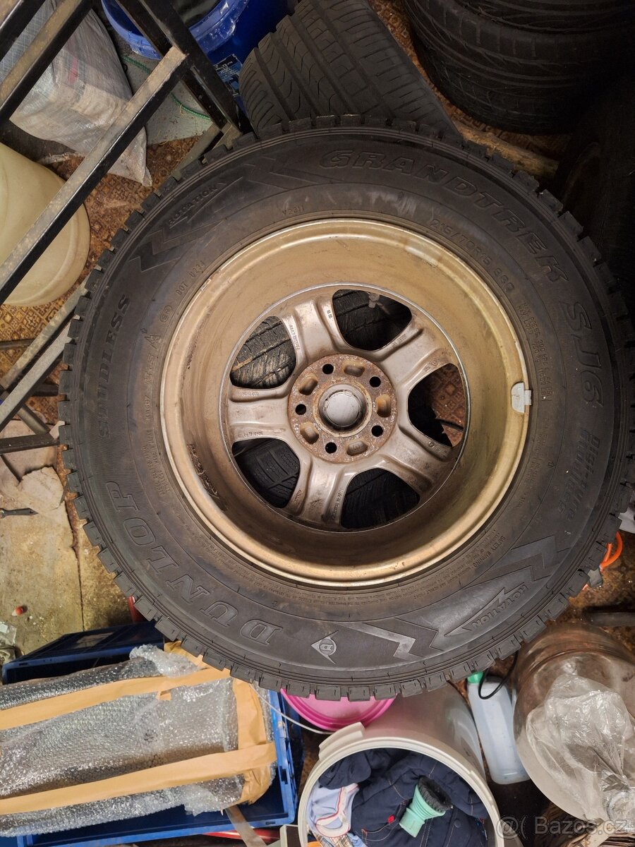 Kola 5x114,3 + pneu 215/70 R15 Zimní pneumatiky. - 15
