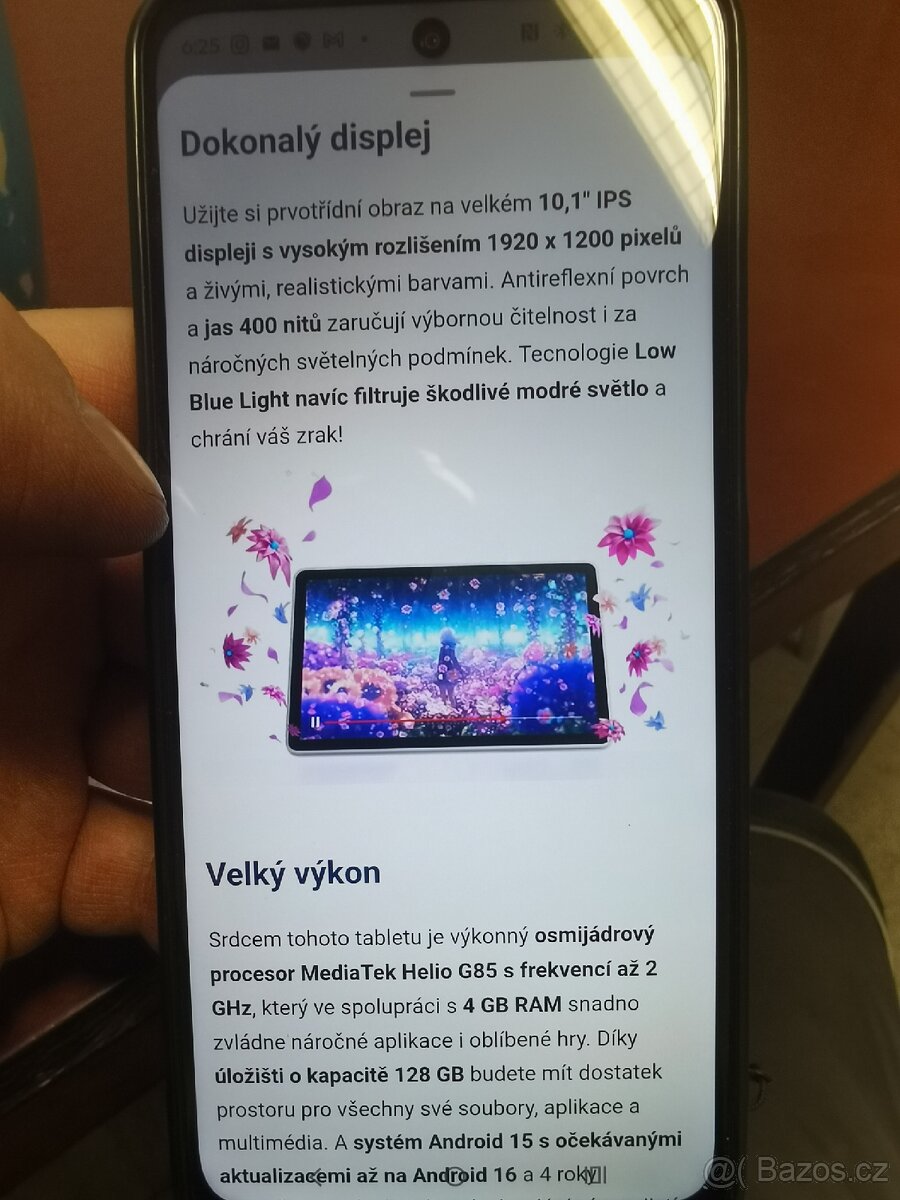 tablet Lenovo TAB 1 měsíc starý - 15