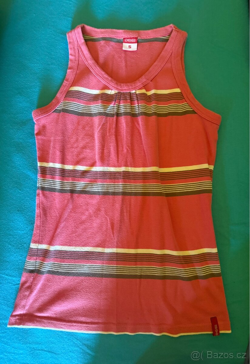 Trička a tílka 19ks velikost S celek - 15