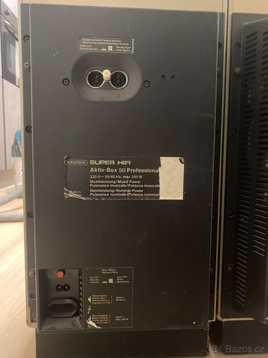 GRUNDIG SXV 6000 + Aktivní GRUNDIG Box 50 Professional - 15