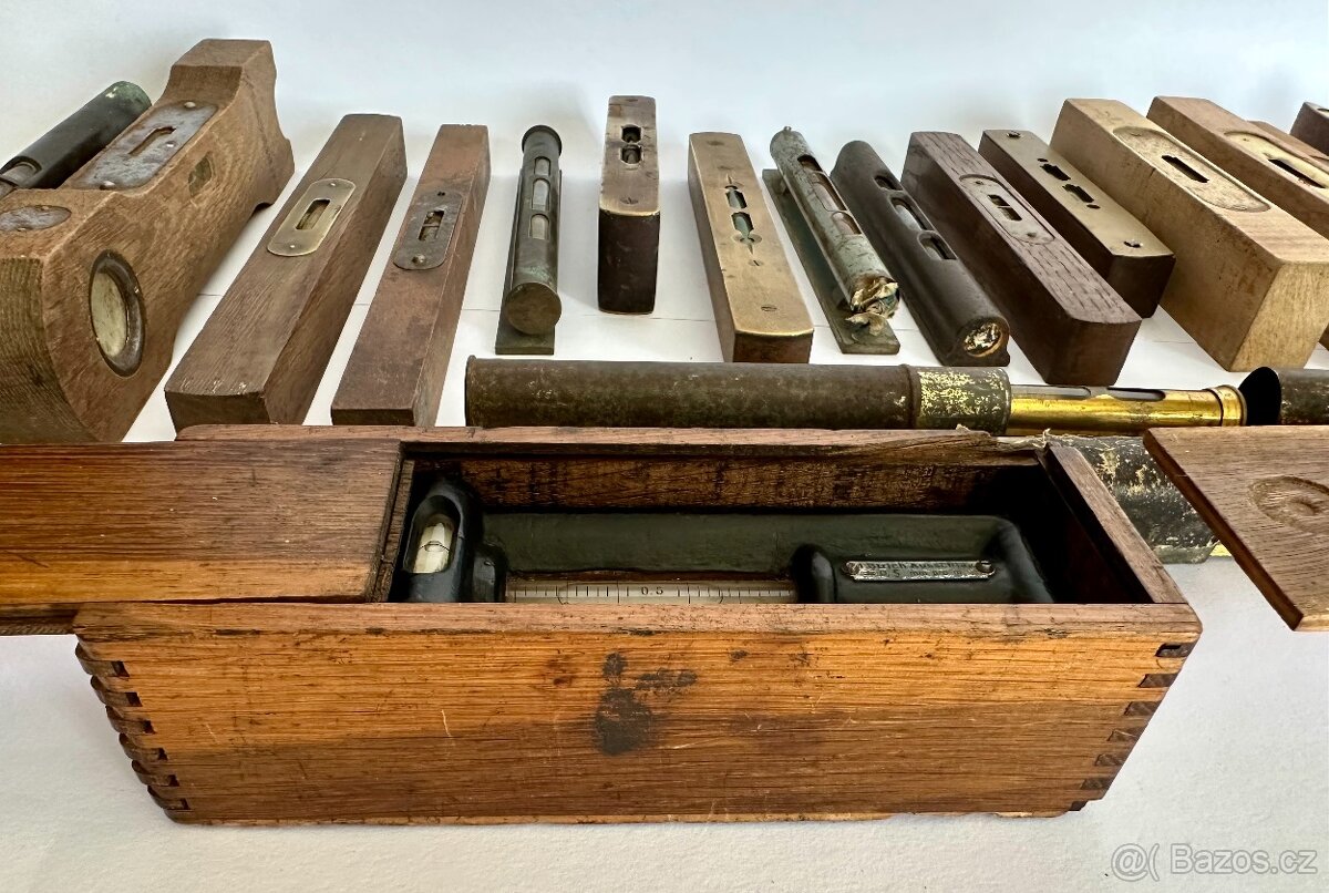 SET sbírka 24 ks vodováhy TOP sbírka Funkční. - 15