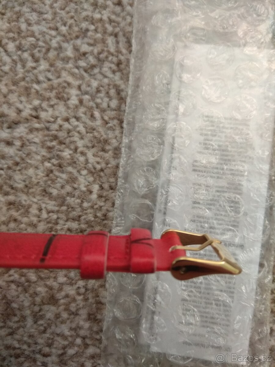 Nové dámské hodinky Avon s koženým páskem - orig. balení - 15