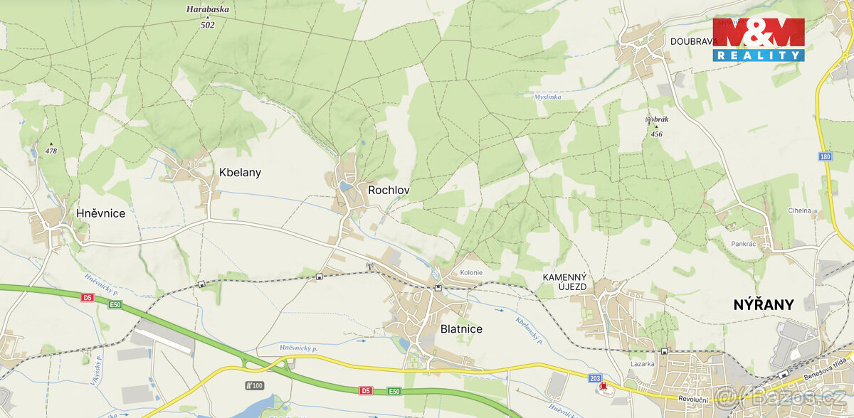 Prodej pozemku k bydlení, 1626 m², Kbelany - 15