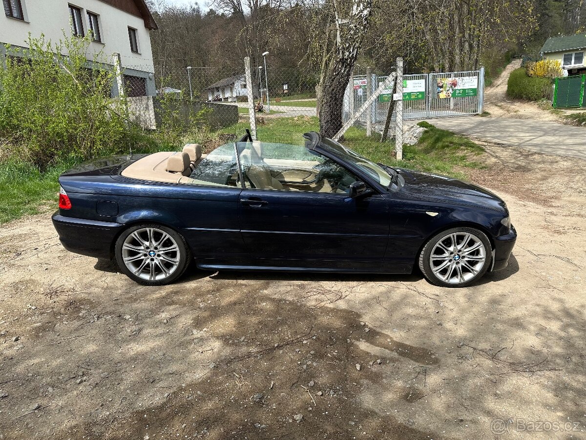 BMW 325 Ci automatická převodovka, modrá střecha - 15