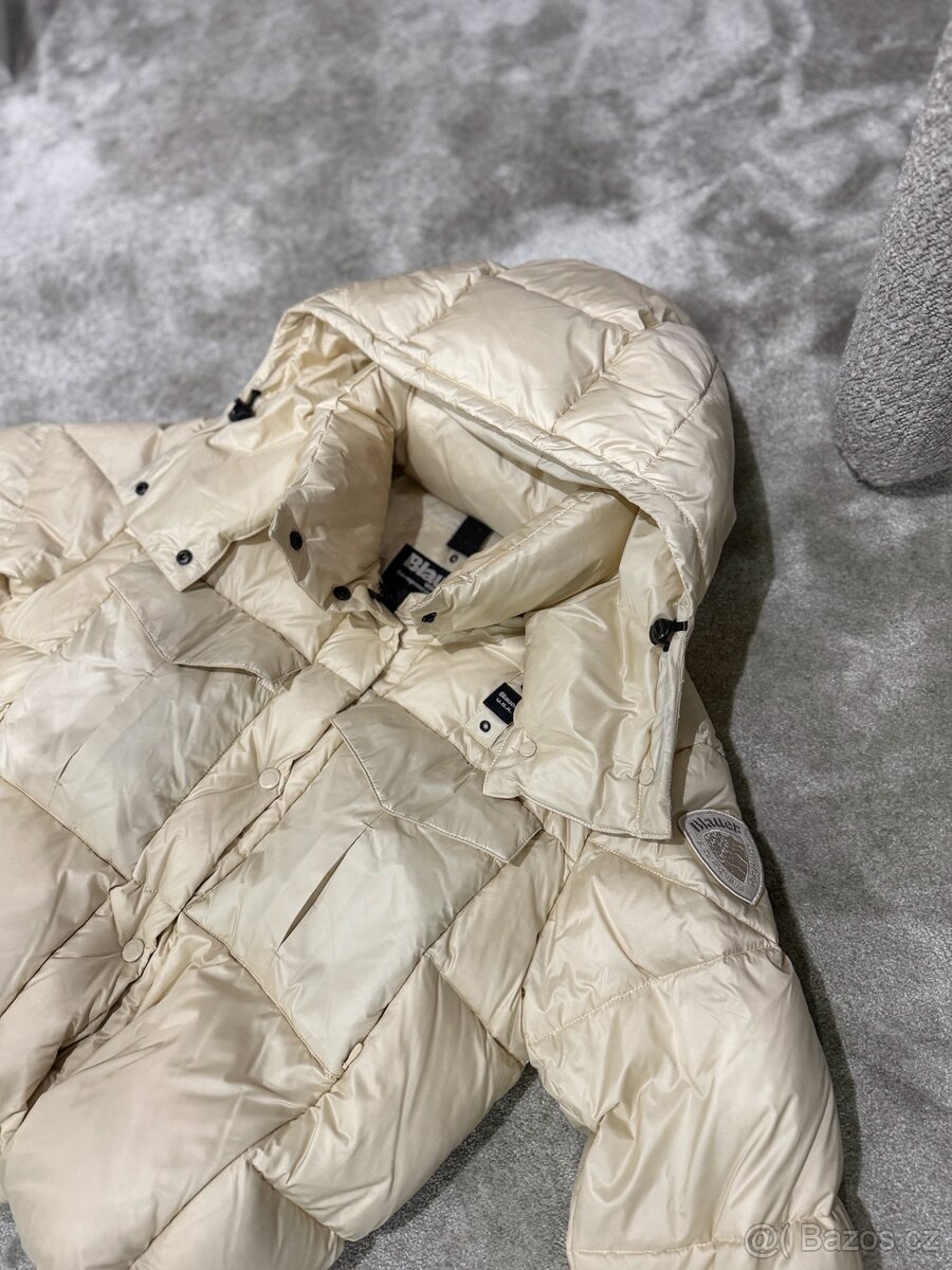 Luxusní, péřová crop bunda BLAUER - 15