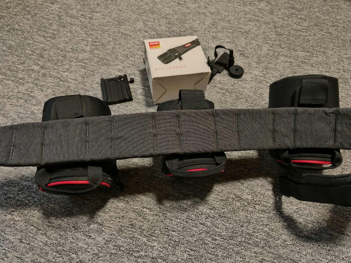 Zhiyun foto video pasek s extra klipem, pro objektivy,3 obal - 15