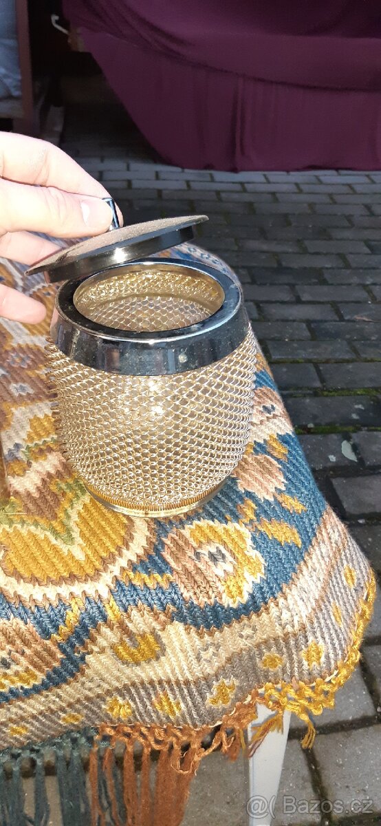 Krásný porcelánový servis (zn. Lesov) + broušené a lité sklo - 15