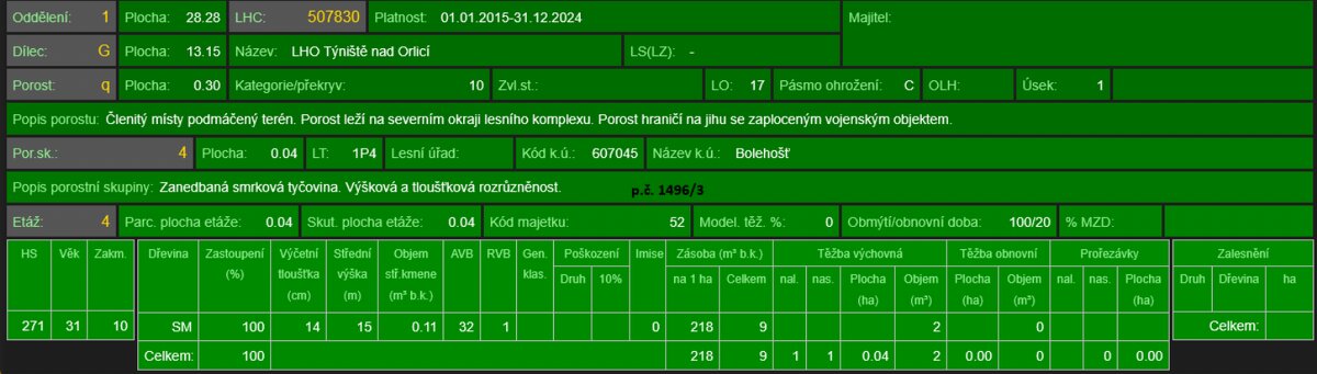 Prodej lesních pozemků v k.ú. Bolehošť - 15