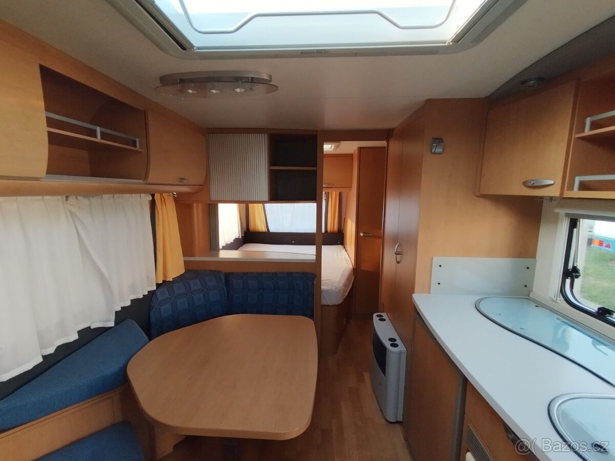 KNAUS 550FSK pro 6. Pevné palandy. 100km/h. STAN - 15