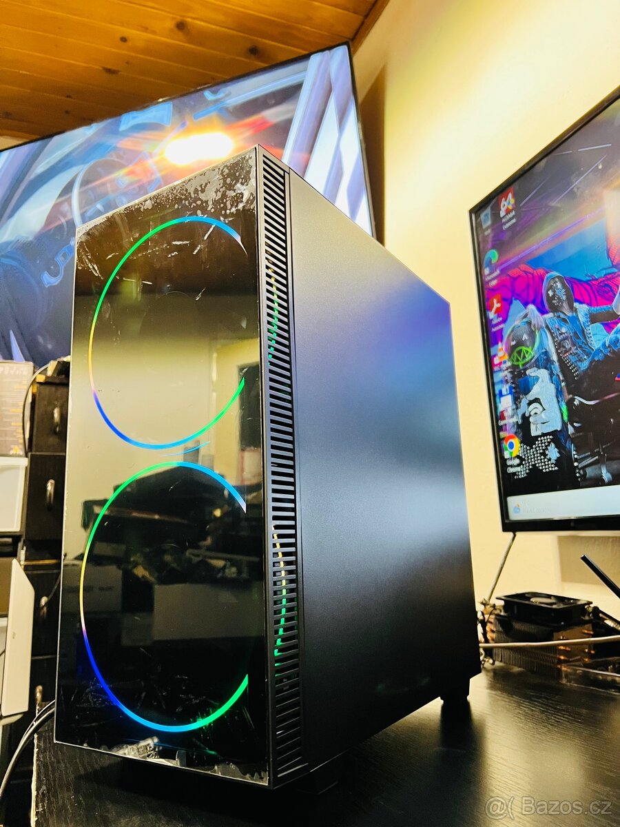 Herní Ryzen 5, 16GB DDR4, m.2 500GB + HDD, RX 470 4GB Win 11 - 15