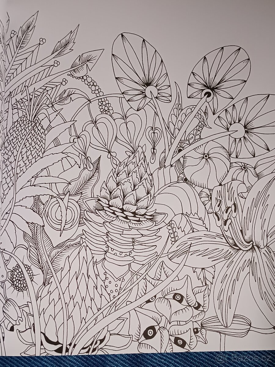 Omalovánky pro dospělé Exotický prales - 15