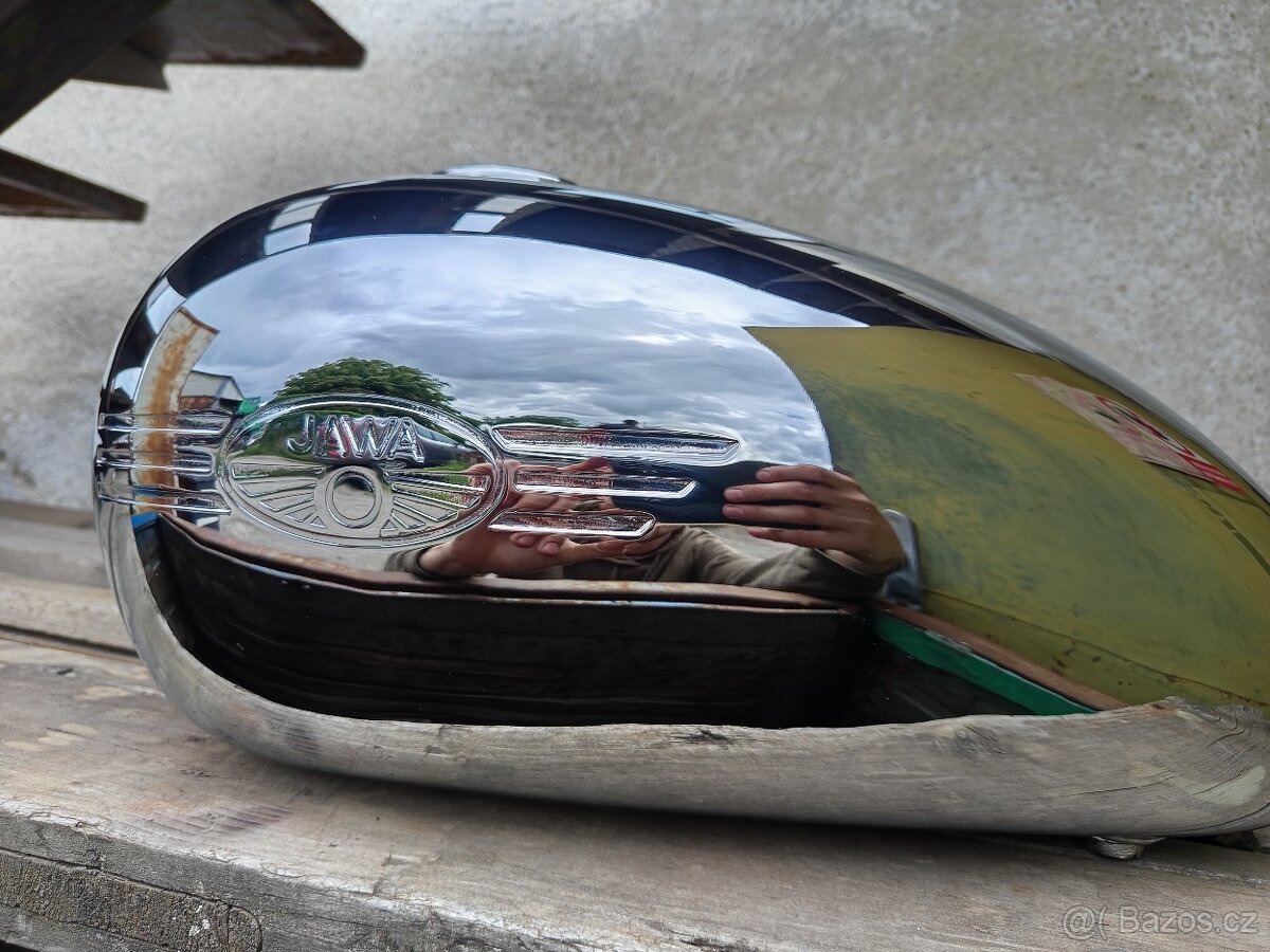 Nádrže Jawa - chrom - 15