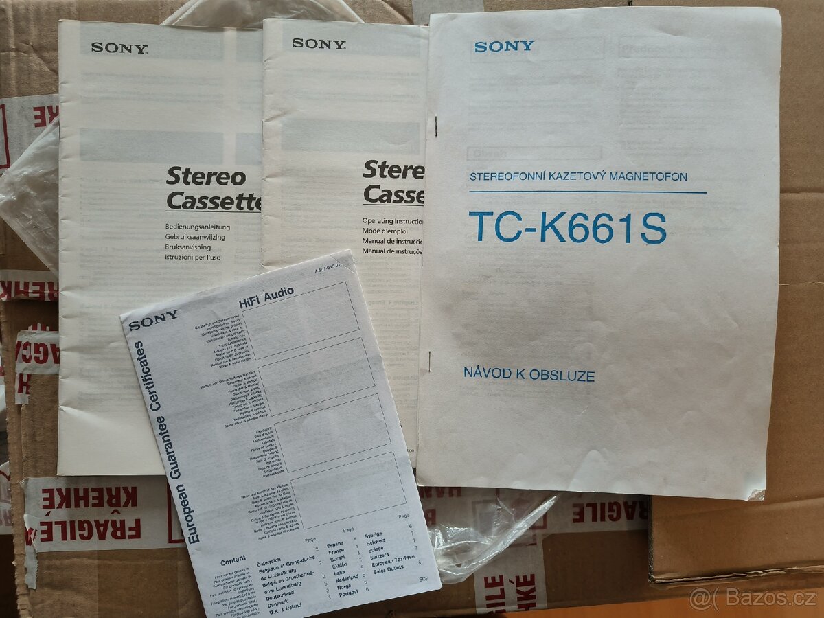 Prodej SONY TC-K661S - 15
