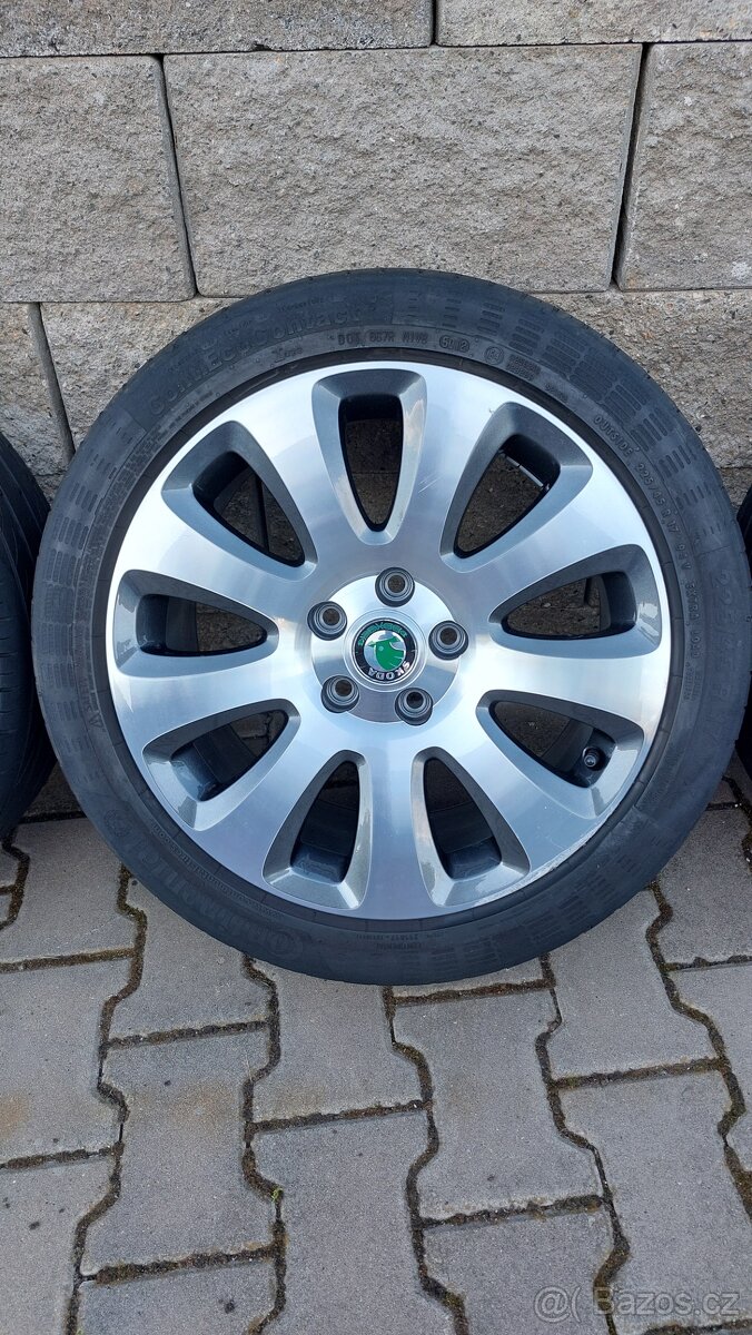 Letní Alu kola Callisto, Škoda Superb 2, 5x112 r17 - 15
