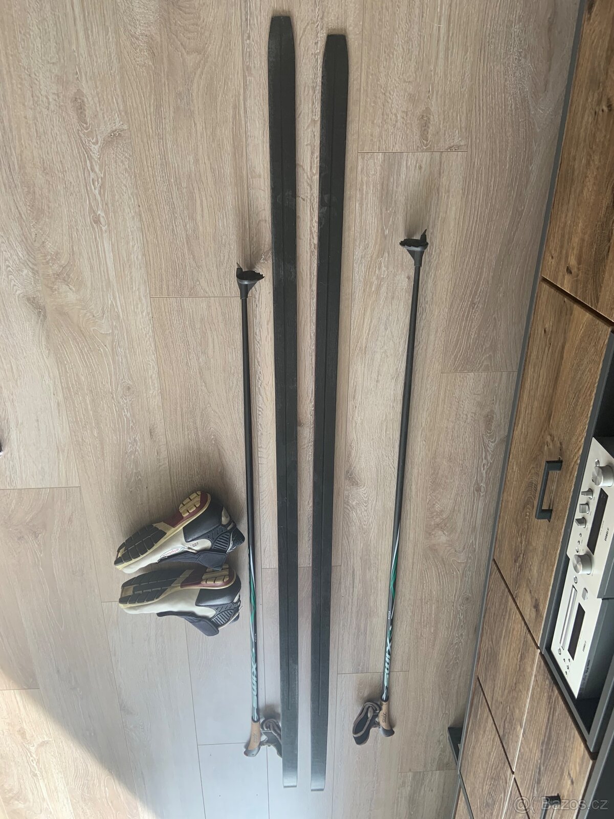 Běžky Madshus+boty+vázání+ hůlky - 15