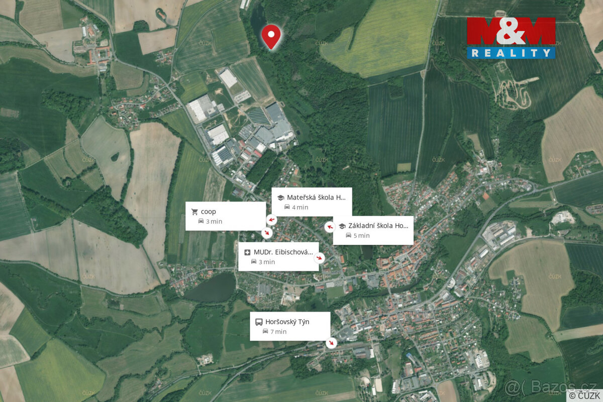 Prodej lesa, 685 m², Horšovský Týn - 15