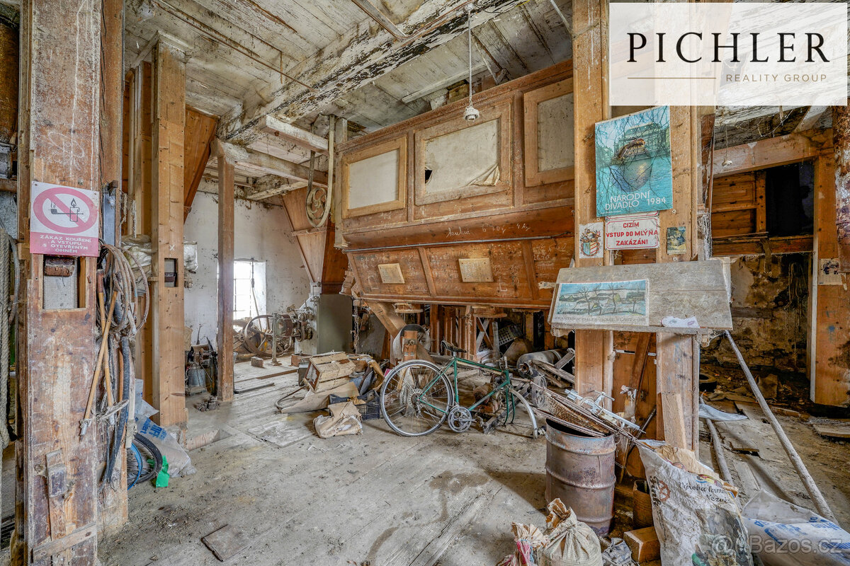 Prodej rodinného domu a mlýna, 14860 m², Hlohová - 15