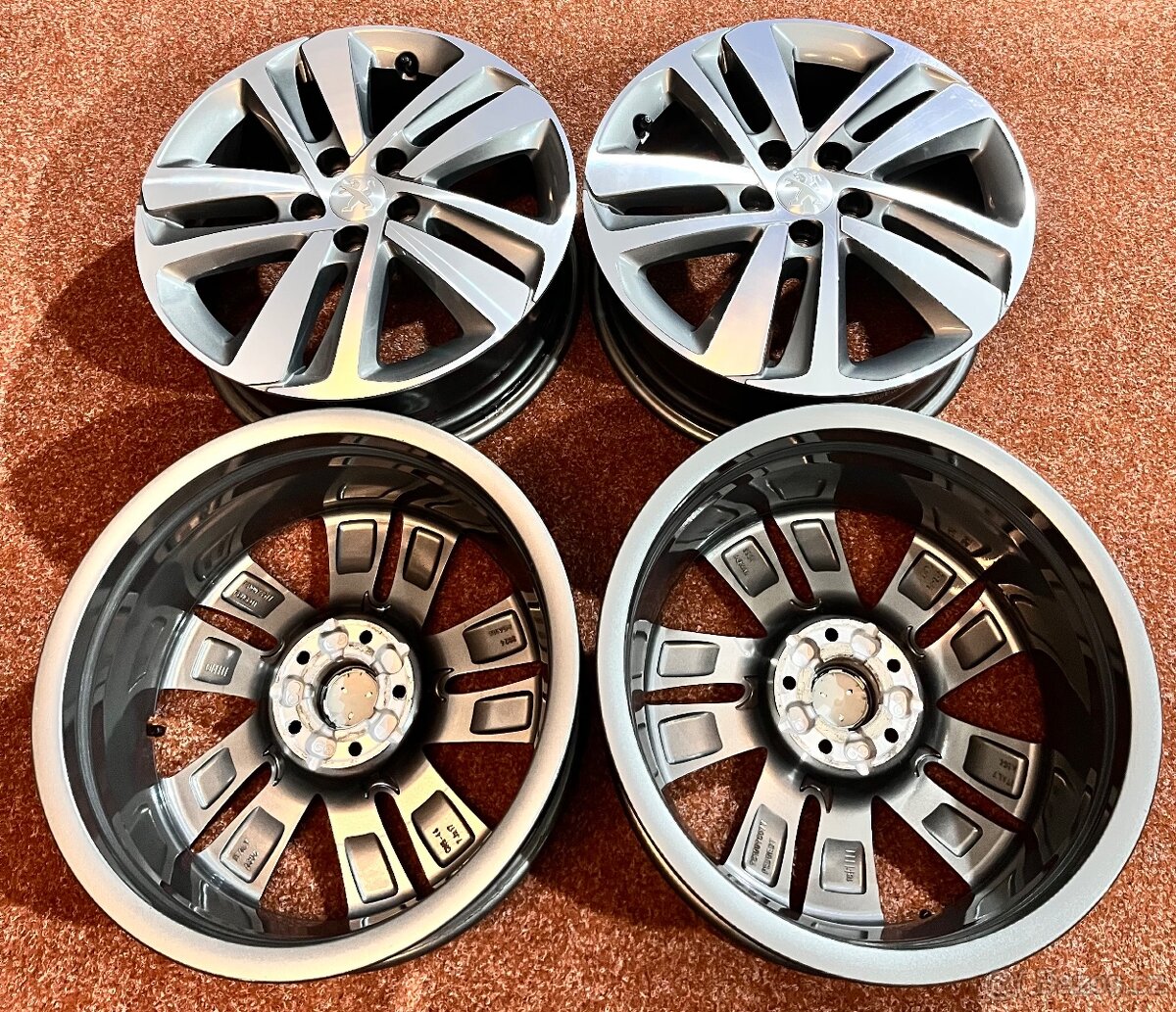 5x108 R17 Peugeot Traveller originál alu disky - 15
