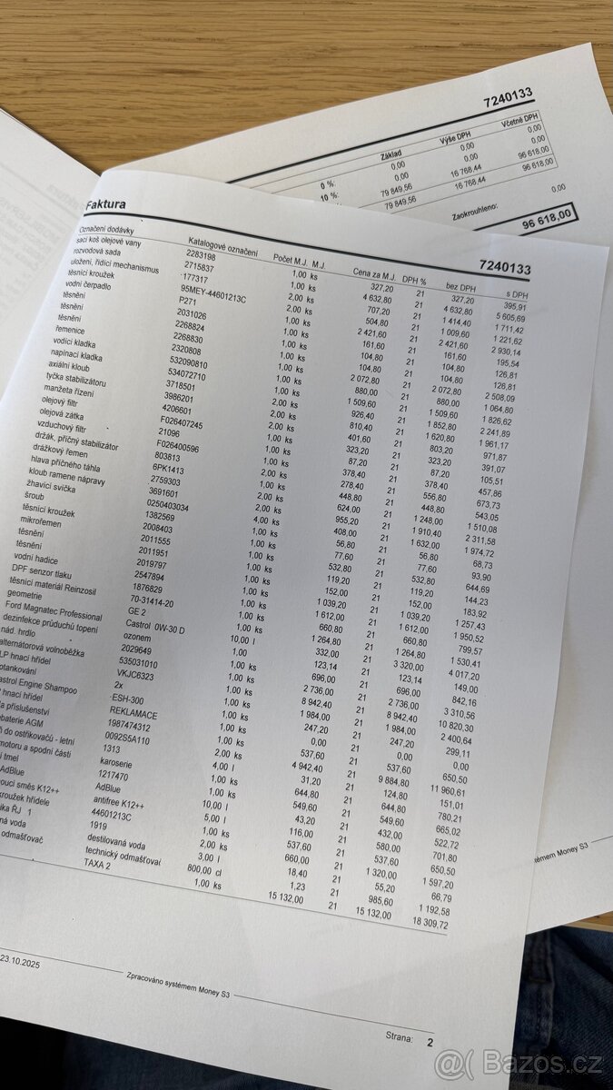 Ford Custom Tourneo 2.0 EcoBlue, WEBASTO, ČR, - DPH - 15