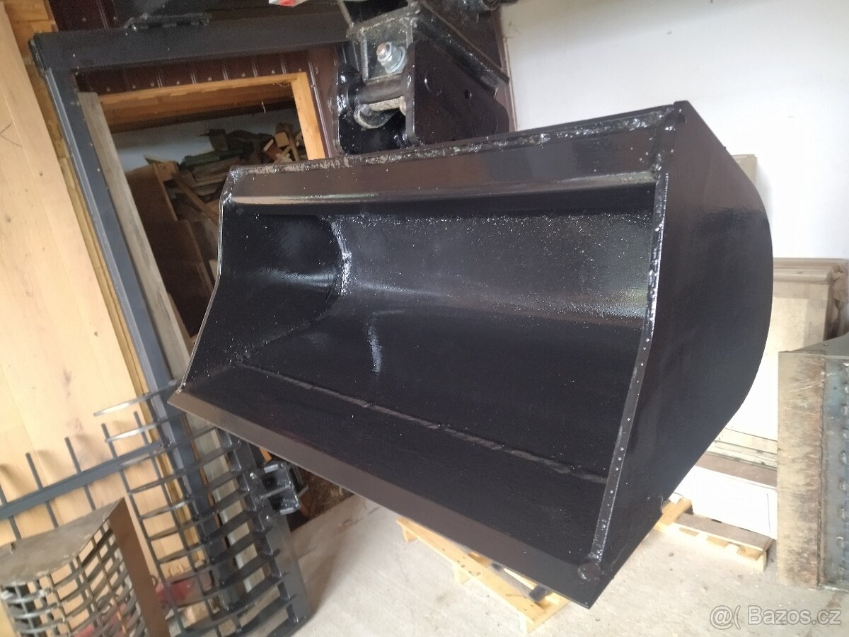 Příslušenství k minibagrum,lžíce prosevacky, hrabě - 15