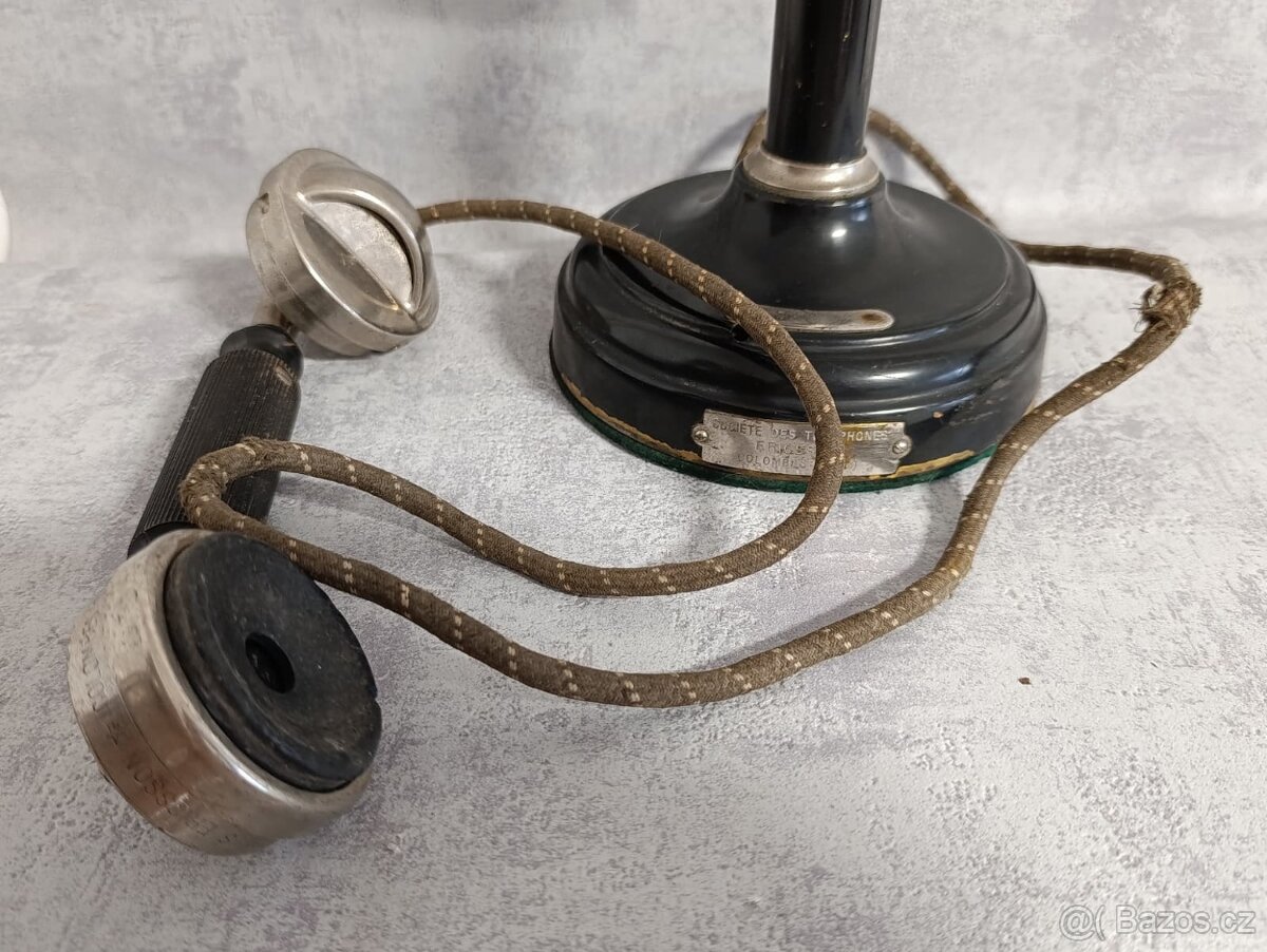 Historicky velmi starý telefon Erisccon. Velice dekorační - 15