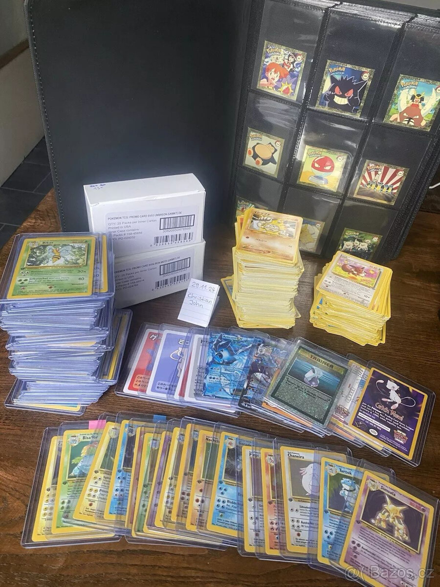 Stará sbírka karet Pokémonů - 15