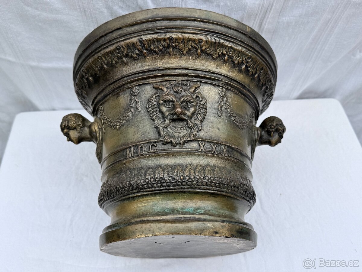 HMOŽDÍŘ BRONZ OBR UNIKÁT 13,6 kg těžký NÁDHERNÝ A JEDINEČNÝ - 15