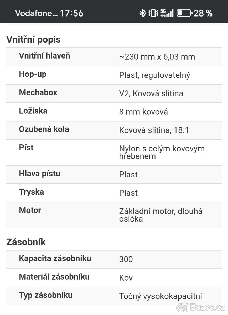Airsoftová zbraň M4 značka (LANCER TACTICAL) - 15